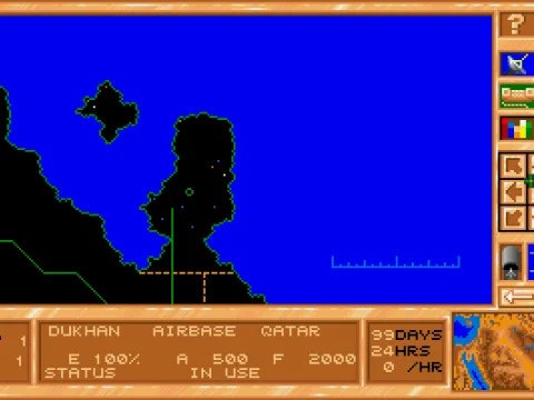 Main gameplay screen