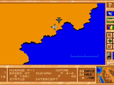 Zoomed View of Combat