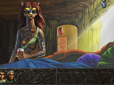 This picture very clearly shows that this game was not developed in the US...