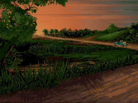 The game opens with a cinematic introduction