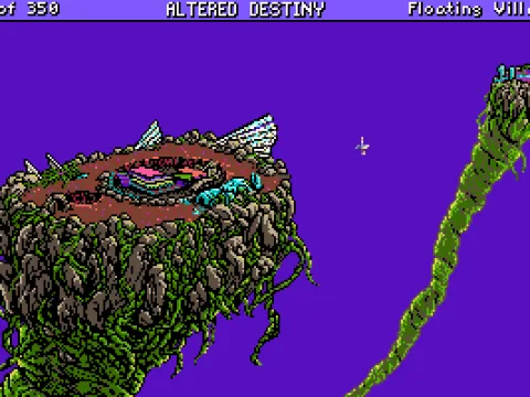 The floating village