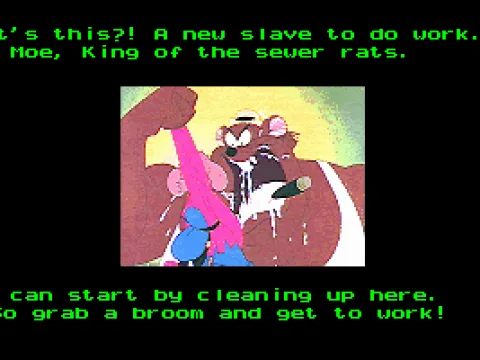 If this was animated, it might be considered a cut-scene.