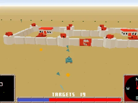 Scene from a later level