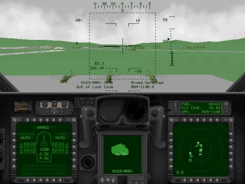Gunner's cockpit