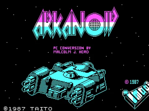 Title screen (1987 Imagine version)