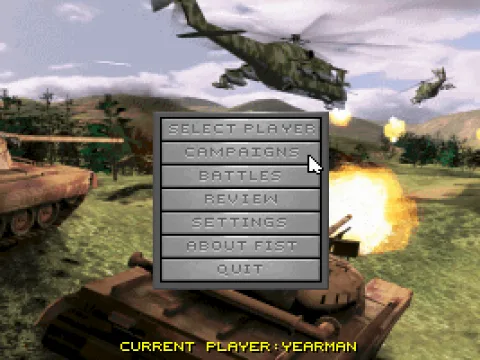 Main menu