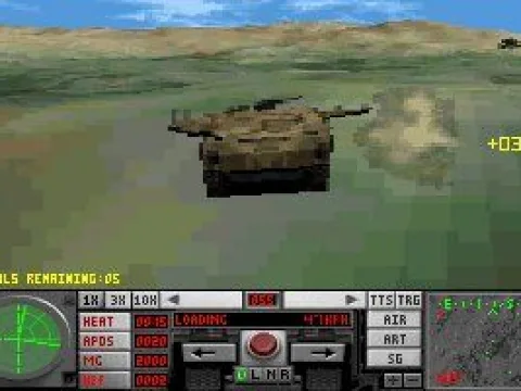 Scouting for an opponent.