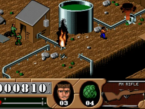 In the chemical plant mission, you have to blow up at least 15 pipeline valves.