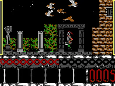 Fighting some nasty owls