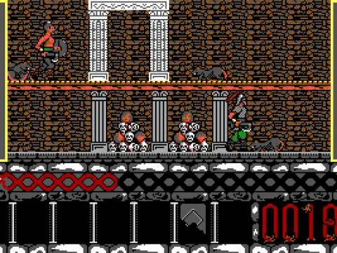 Piles of skulls can't be a good sign.