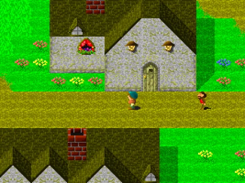 Walking around the stater town