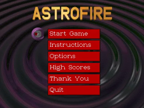 Main menu