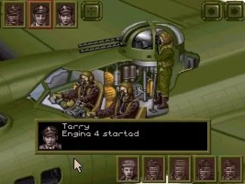 Your cockpit. Not only does B-17 challenge you to fly and gun effectively, but you will also find yourself moving crew around to perform functions when others are injured.