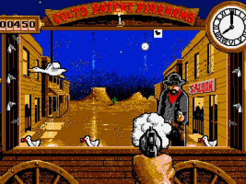 Well, it's a shooting gallery. That's it.