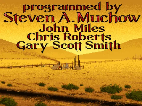 A series of pictures show the rebuilding of the village during the opening credits