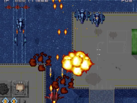 Bright and colourful explosions are rather pretty.