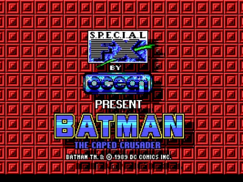 Bat-title screen (EGA)