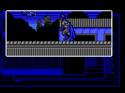 Batwalking across rooftops. (EGA)