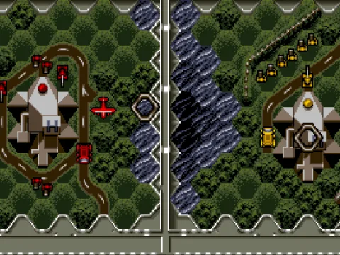 You must capture enemy headquarters to win a scenario.