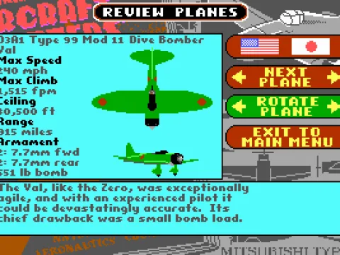 Review Planes - D3A1 Val