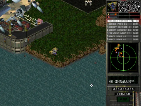 Dropped into the boot camp.