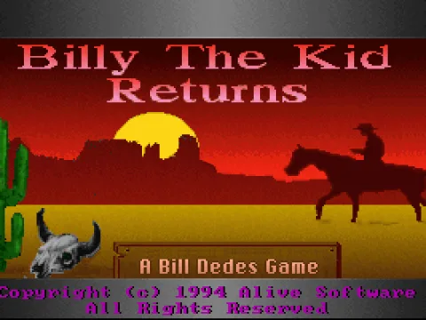 Title screen.