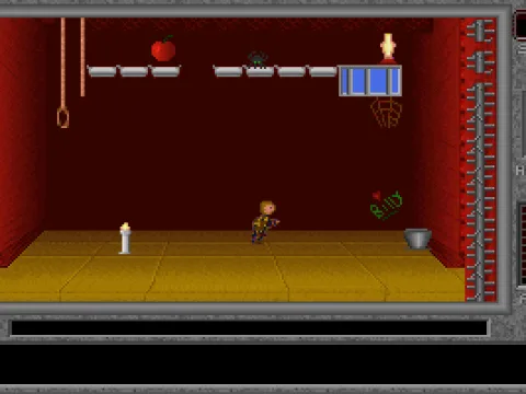 You're in jail and you're weaponless. Gotta find a way to escape!