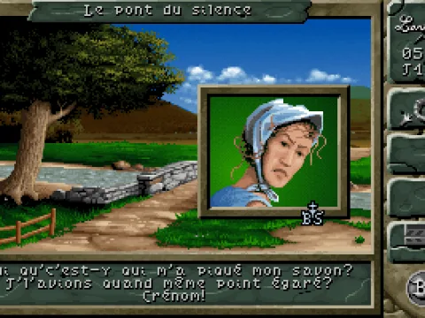 This lady doesn't really enjoy my company.