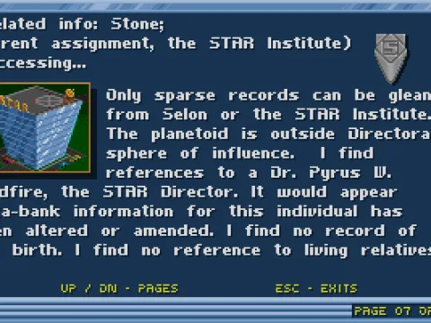 Lots of in-game story text, including before and after chapters.