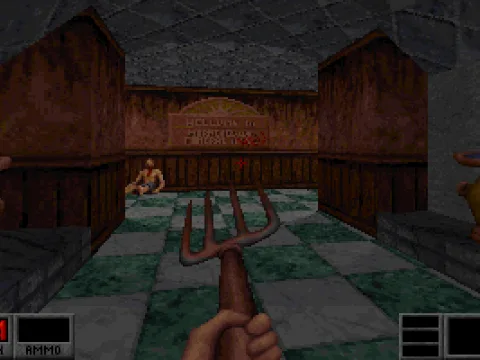 Grim atmosphere is felt everywhere in the game