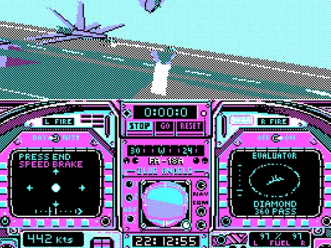 performing a stunt (CGA)