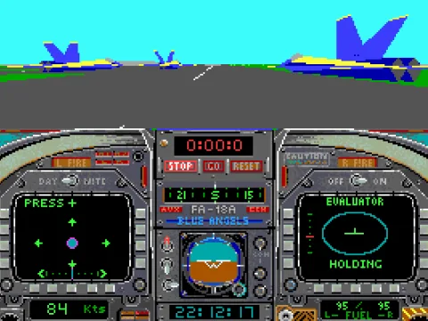 take off for an airshow (MCGA/VGA)