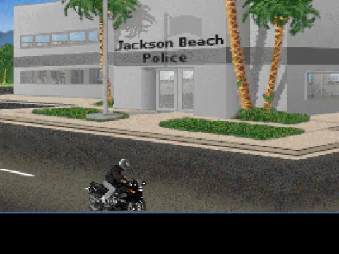 Arriving at the station.