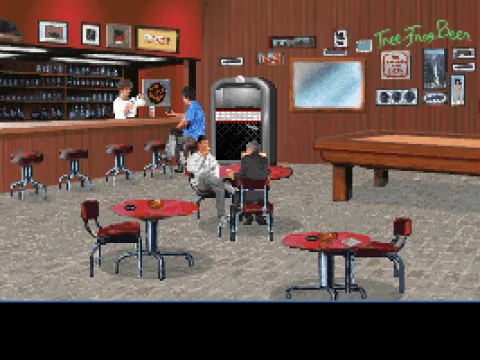 The deal is about to be interrupted. (Intro sequence)