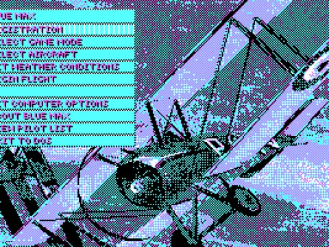 Main Menu (CGA)