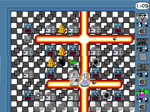 Chain reaction - and both bugs survived due to a protective shield