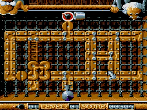 Your opponent cools the bomb off with his glass of water. (VGA)