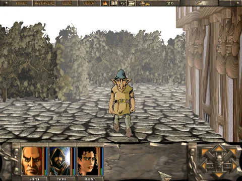 A close-up of a gnome NPC.