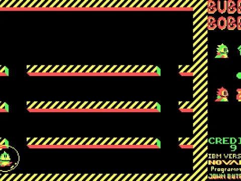 game beginning (CGA)