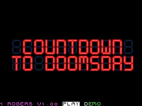 Countdown to Doomsday - Main Menu