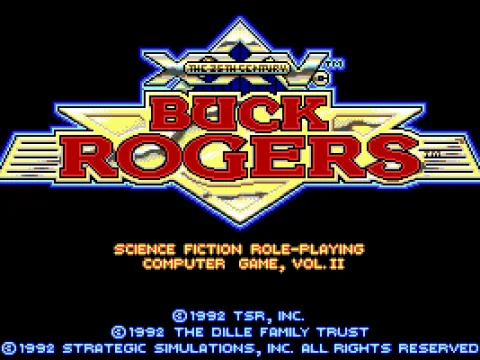 The 25th century Buck Rogers Logo