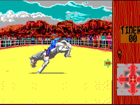 Bronco riding - ride that wild bronco!