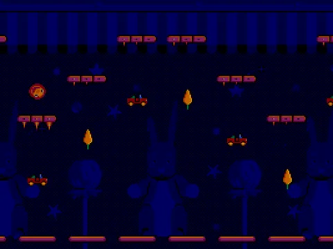 Everytime I bounce on these platforms spikes pop out!