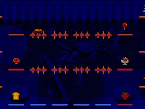 The spiked platforms pop Bumpy.