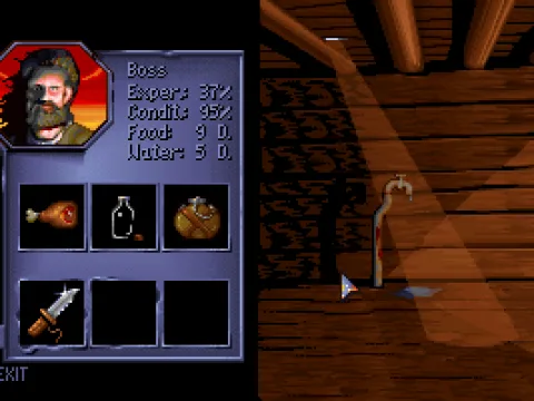 Found some water in a shed - the whole well has only enough for some days