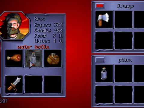 Trading with a street merchant