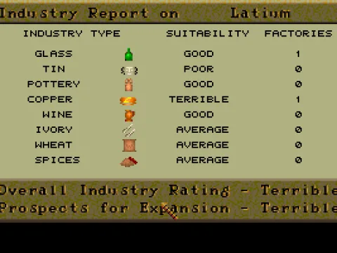 Managing the city production.