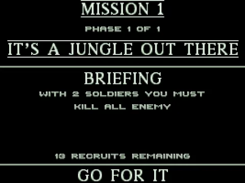 Your objectives aren't very diversified.