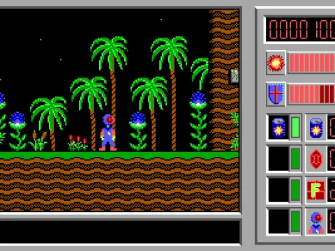 The game has nice, clean graphics