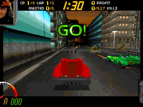 Starting a race (VGA)